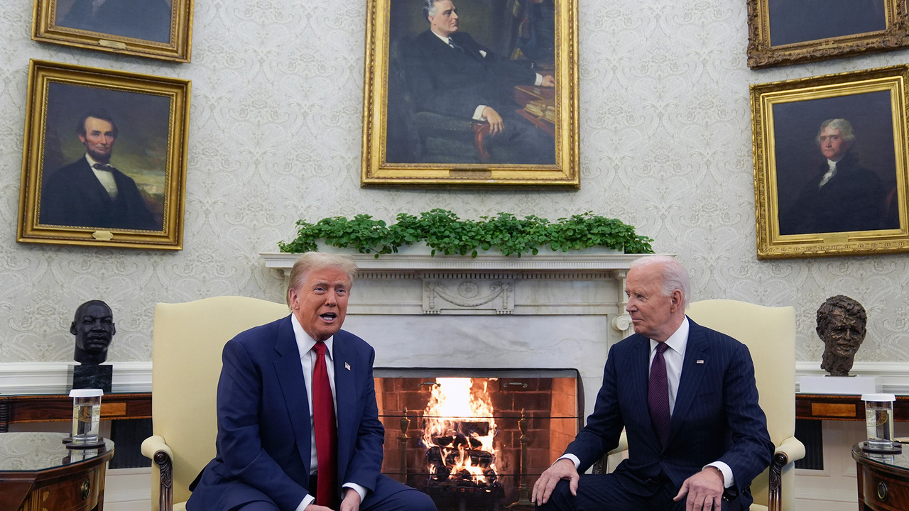 Following a stormy campaign period, Biden and Trump engage in a 2-hour conversation