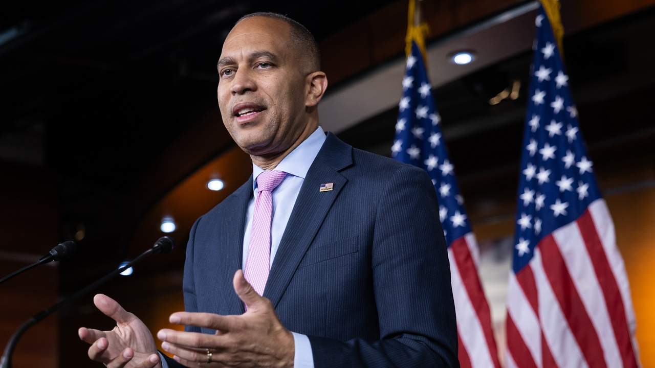 Jeffries on Dem leadership challenges: 'The caucus is working its will'