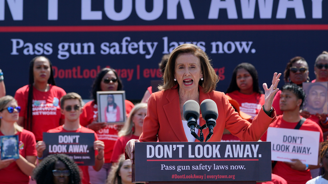 Pelosi calls combination of replacement theory and gun violence ‘poisonous’