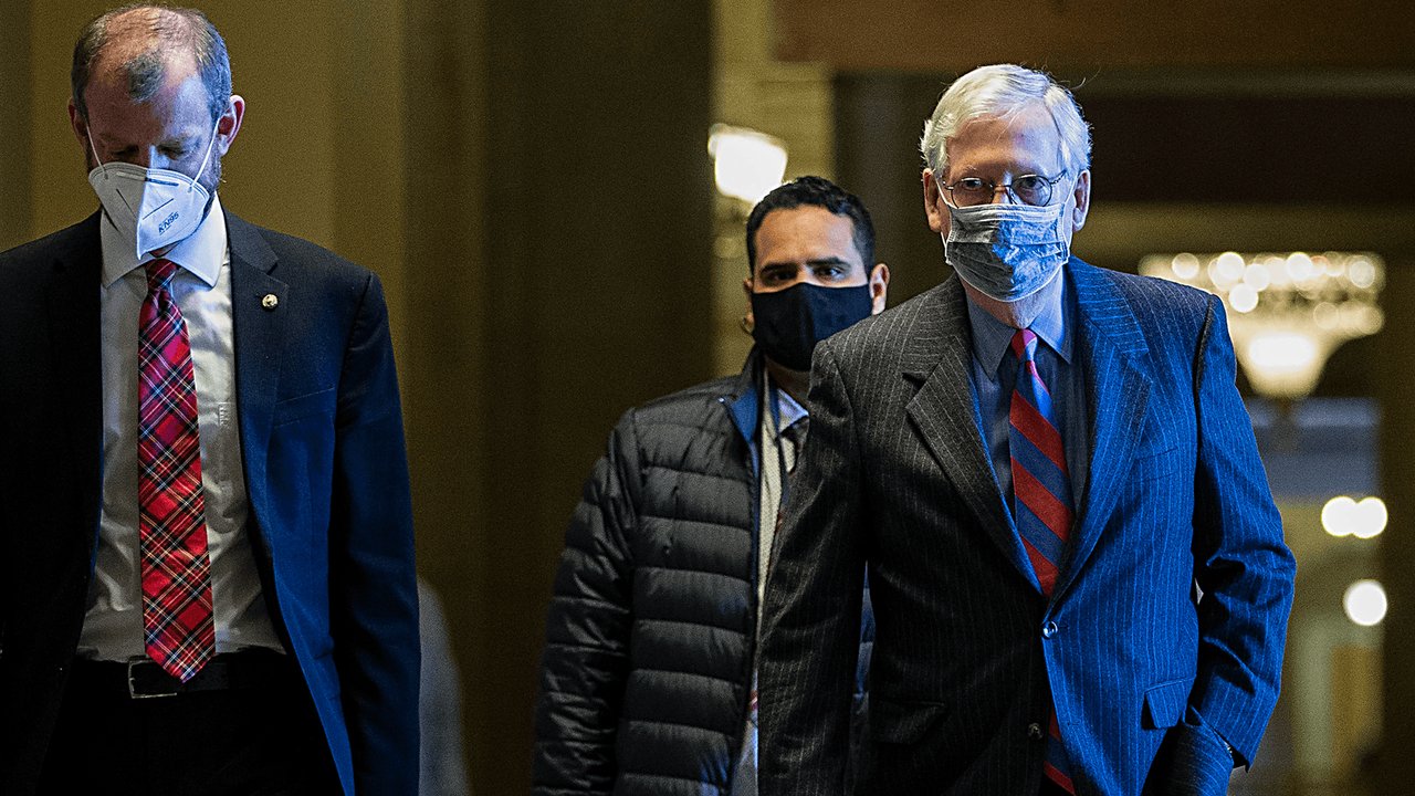 McConnell We re Going To Stay Right Here Until We Are Finished 
