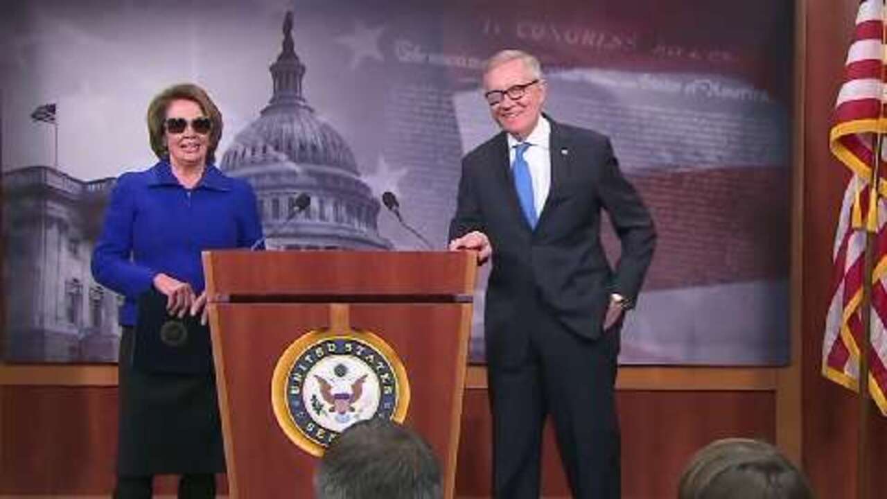 Nancy Pelosi wears sunglasses for Harry Reid POLITICO