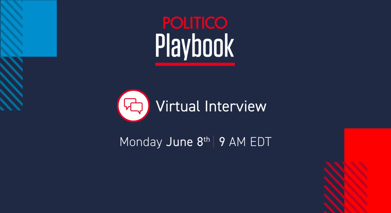 Playbook Virtual Interview with Lee Saunders, President, AFSCME June 8 ...