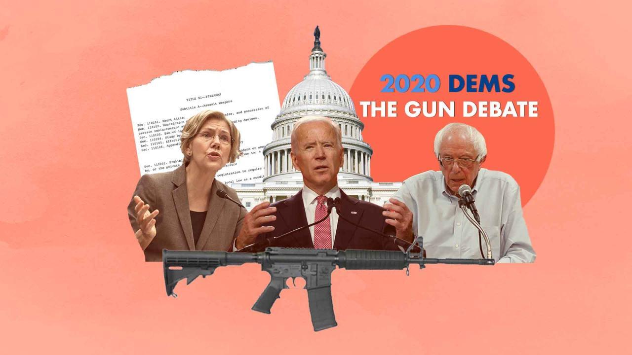 Here's How Biden, Warren And Sanders Approach The Gun Debate - POLITICO