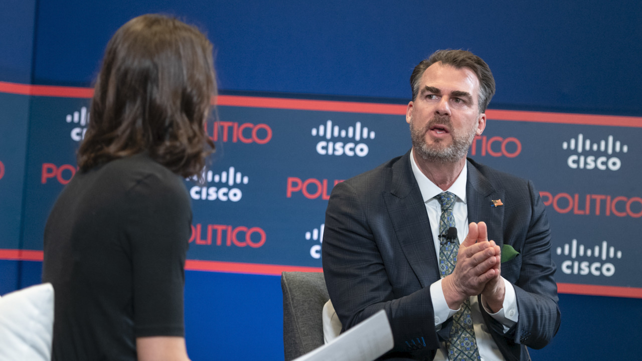 Full interview with Oklahoma Gov. Stitt | POLITICO Governors Summit 2025