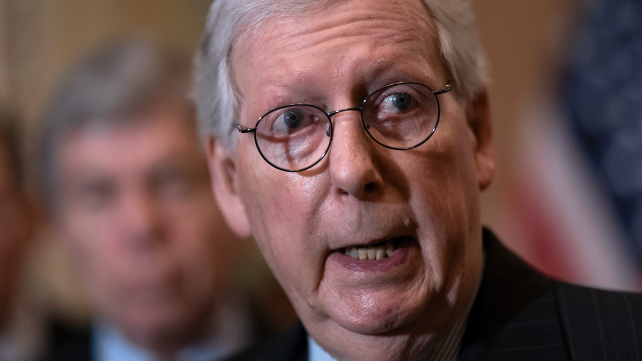 <div>'Picking families' pockets': McConnell rips Dems over inflation on Senate floor</div>