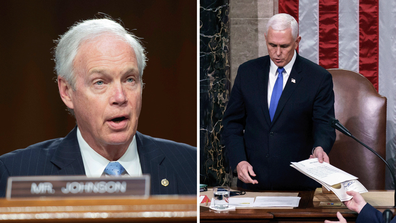 Ron Johnson tried to hand fake elector info to Mike Pence on Jan. 6, panel reveals