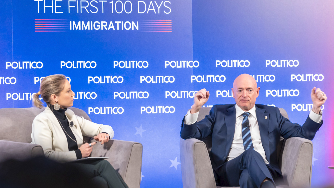 Full interview with Sen. Mark Kelly | Playbook The First 100 Days: Immigration