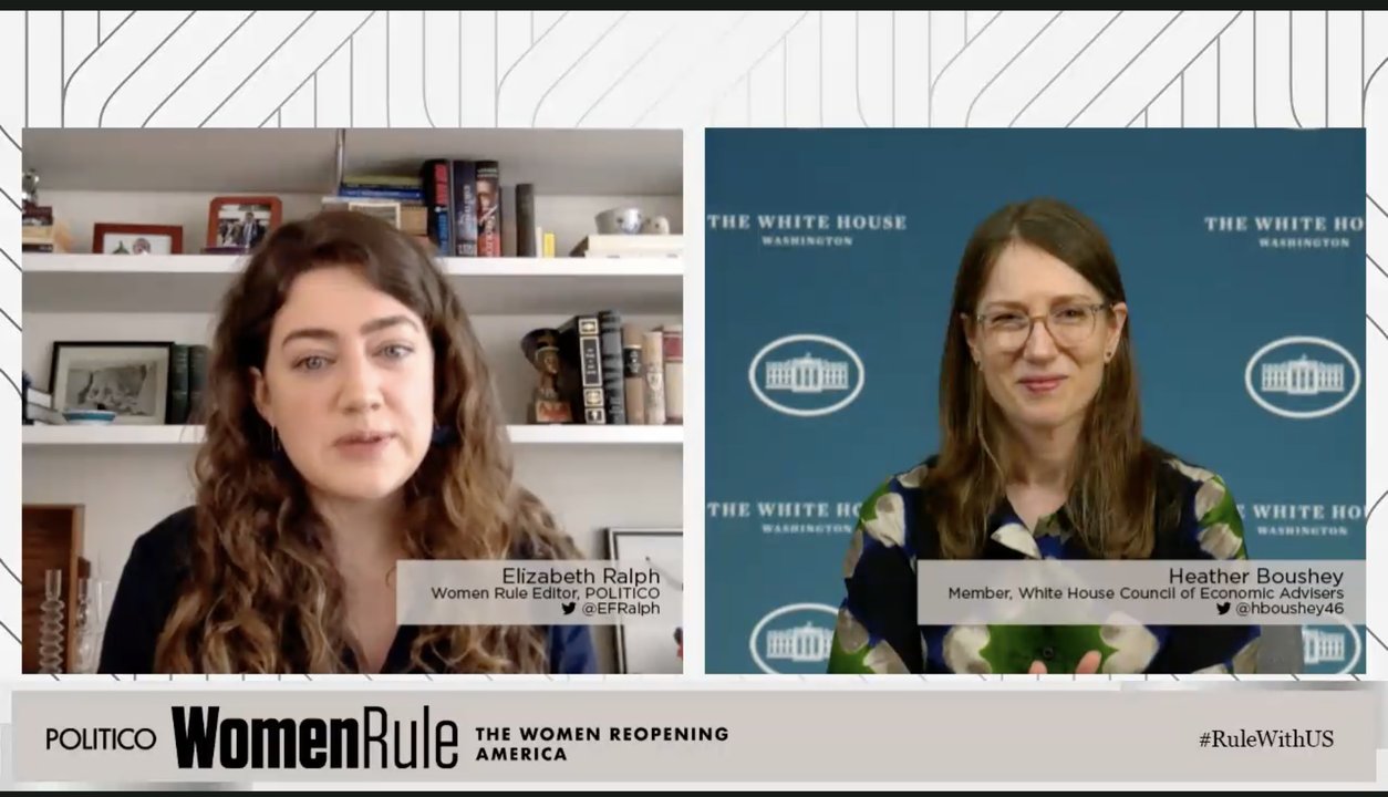 Elizabeth Ruttledge Speaking The Women Reopening America - Keynote Conversation - POLITICO