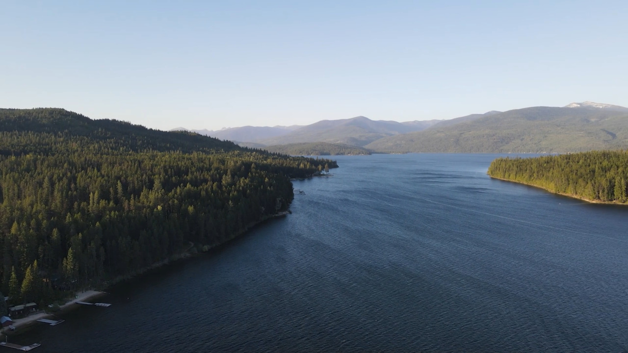Drone footage shows Idaho lake at center of upcoming Supreme Court case