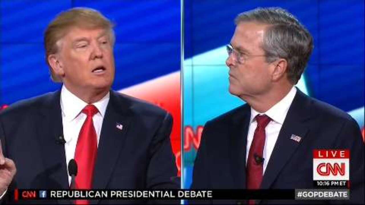 CNN 2016 Republican presidential debate: Trump says CNN using his name ...