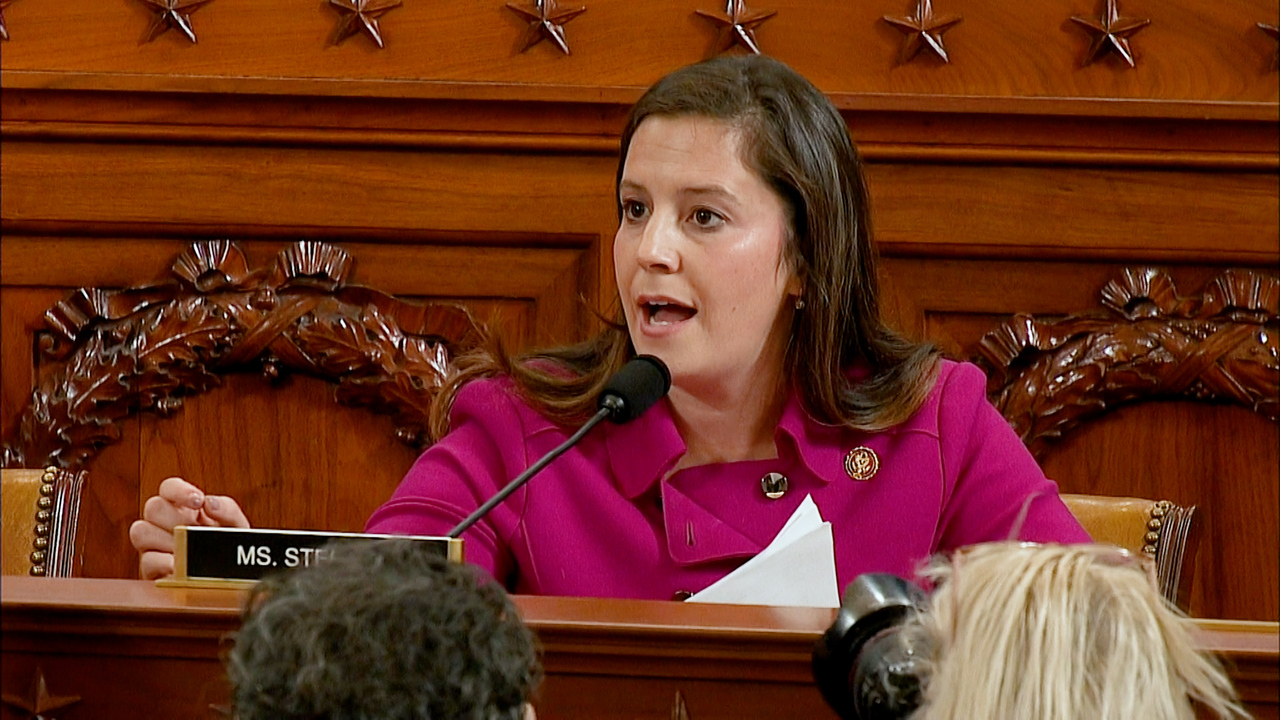 Stefanik snaps at Schiff: 'This is the fifth time you've interrupted ...