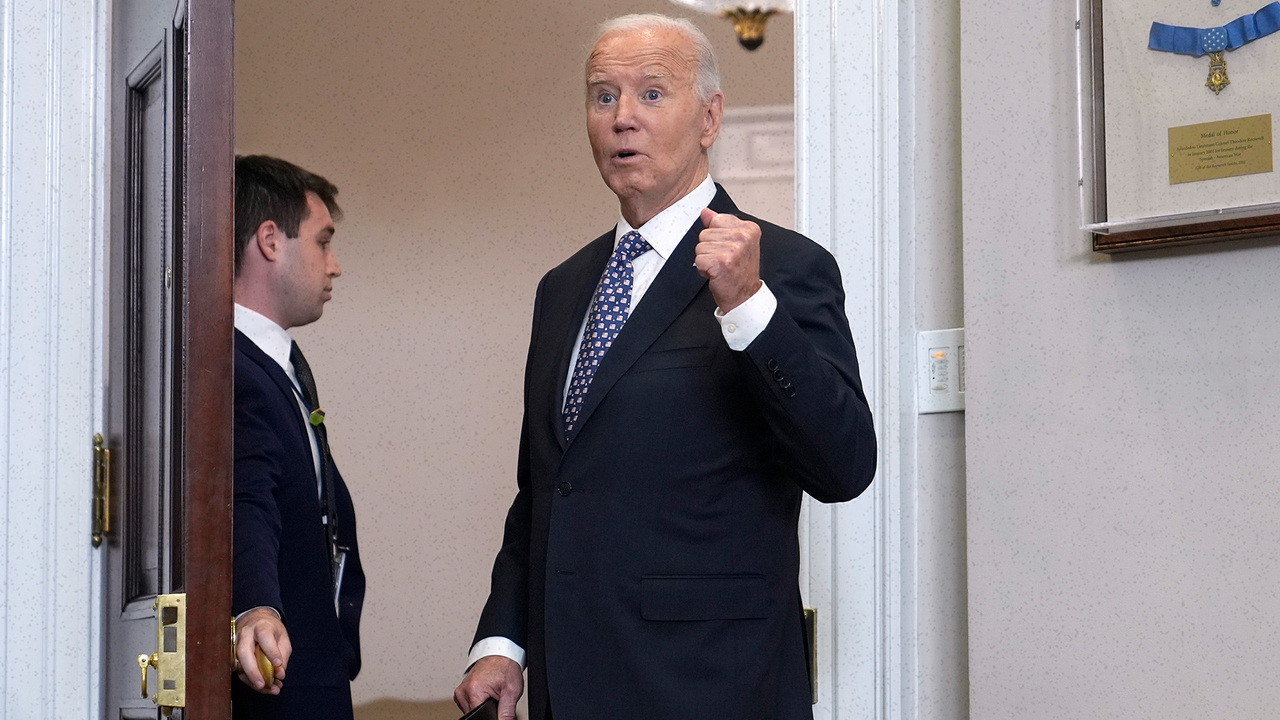 'It's called a telephone': Biden defends Hurricane Helene response