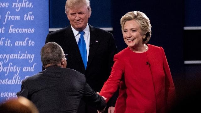 The first presidential debate between Hillary Clinton and Donald Trump ...