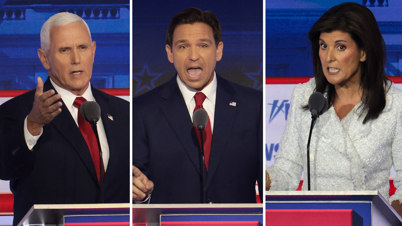 GOP candidates clash over national abortion ban