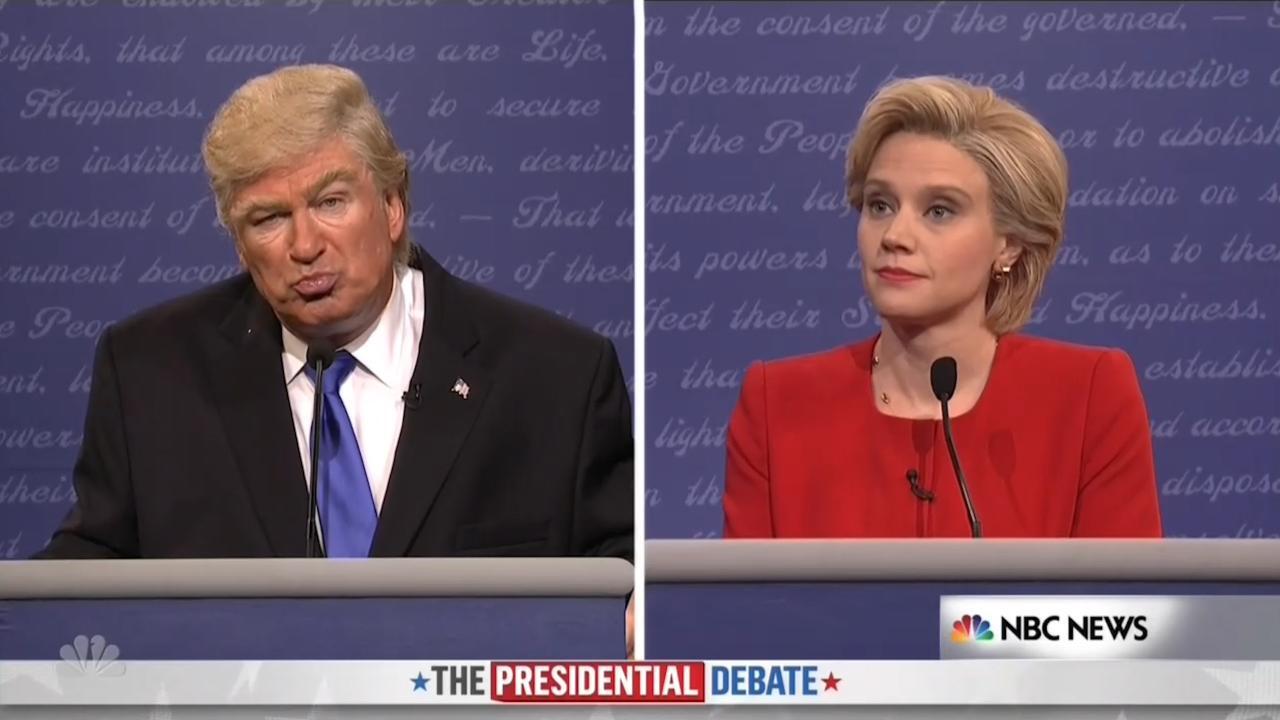 Playback SNL spoofs the first presidential debate POLITICO