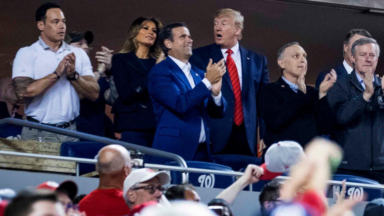 ‘Lock Him Up’ Chant Greets Trump At World Series - POLITICO