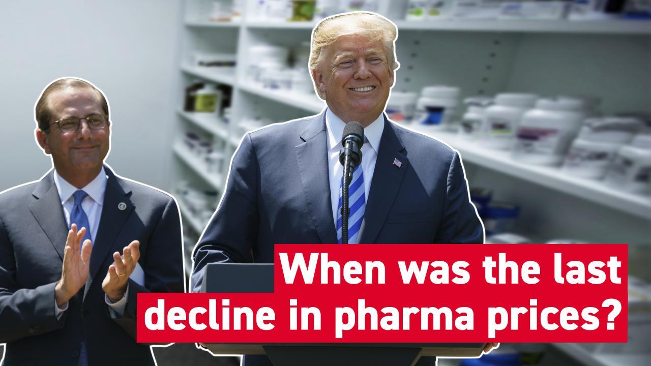 Fact Or Fiction: Trump's Claims On The Decline In Pharma Prices - POLITICO