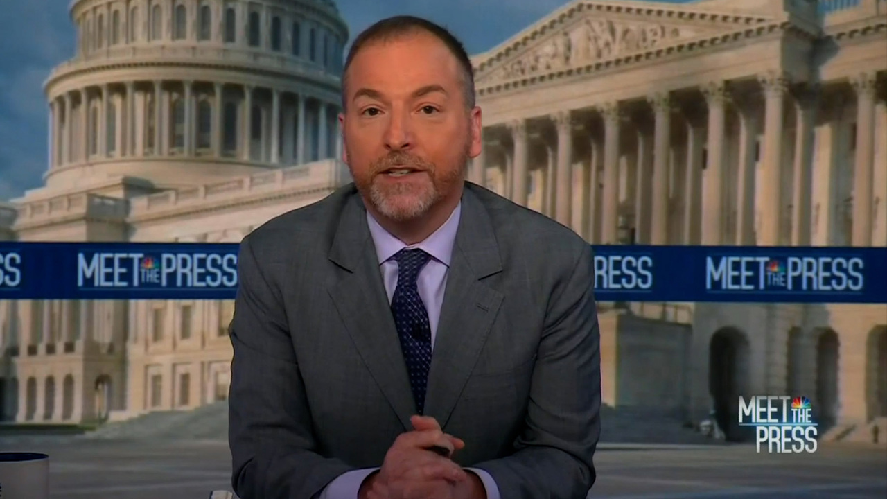 NBC's Chuck Todd officially steps down as host of 'Meet the Press