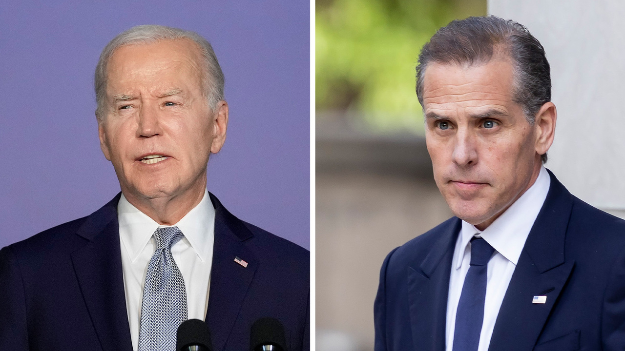 President says he won't pardon Hunter Biden