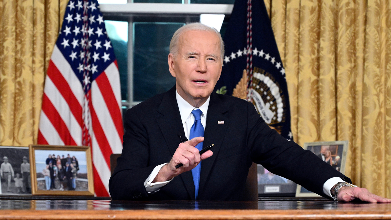 Biden cautions against emerging 'oligarchy' that threatens democracy in somber farewell address