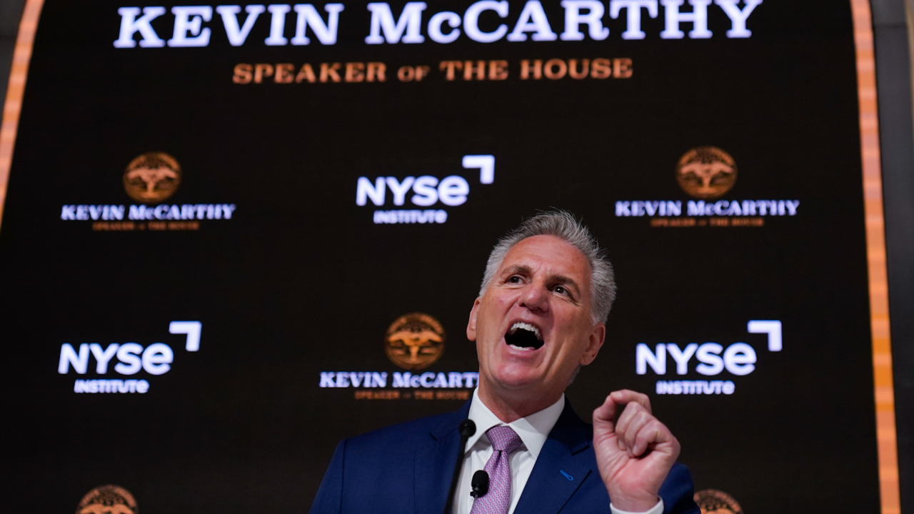 McCarthy seeks to reassure Wall Street amid stalled debt-limit negotiations