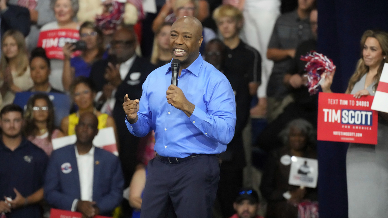 Can Tim Scott actually win with piles of money, lots of faith and a big bet on Iowa?