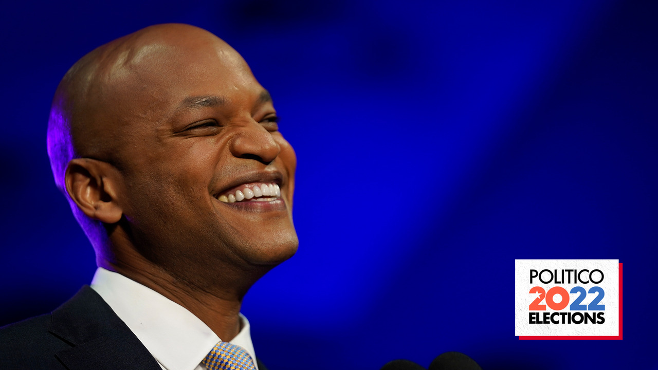 Wes Moore Makes History As Maryland s First Black Governor POLITICO