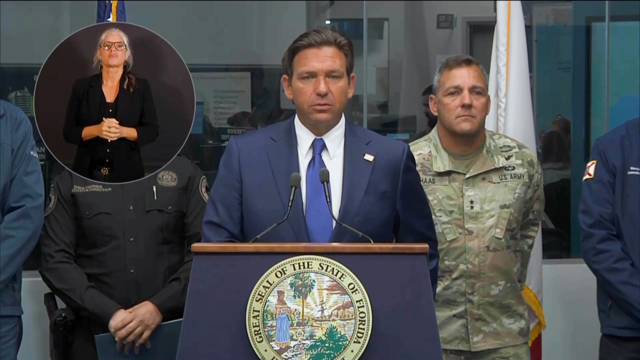 DeSantis urges Florida to brace for worst ahead of surprisingly