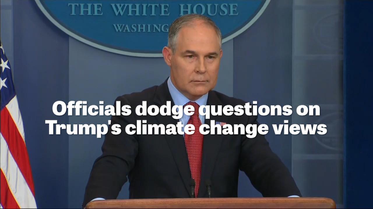 Trump Officials Refuse To Answer Whether President Believes Climate ...