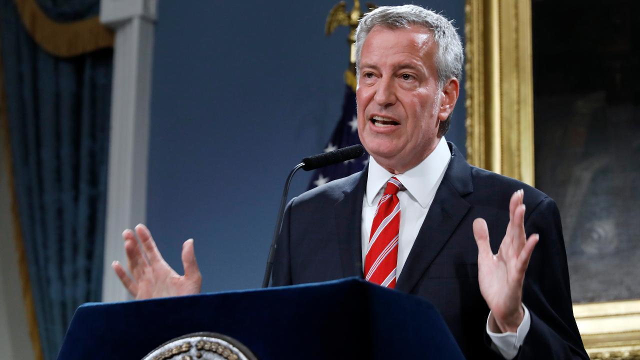 Mayor Bill de Blasio reacts to the firing of Daniel Pantaleo - POLITICO