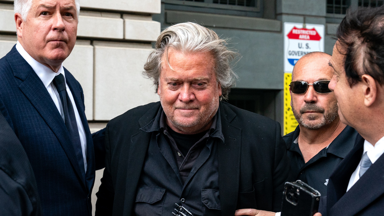 Steve Bannon Ordered To Prison While He Challenges His Conviction For ...