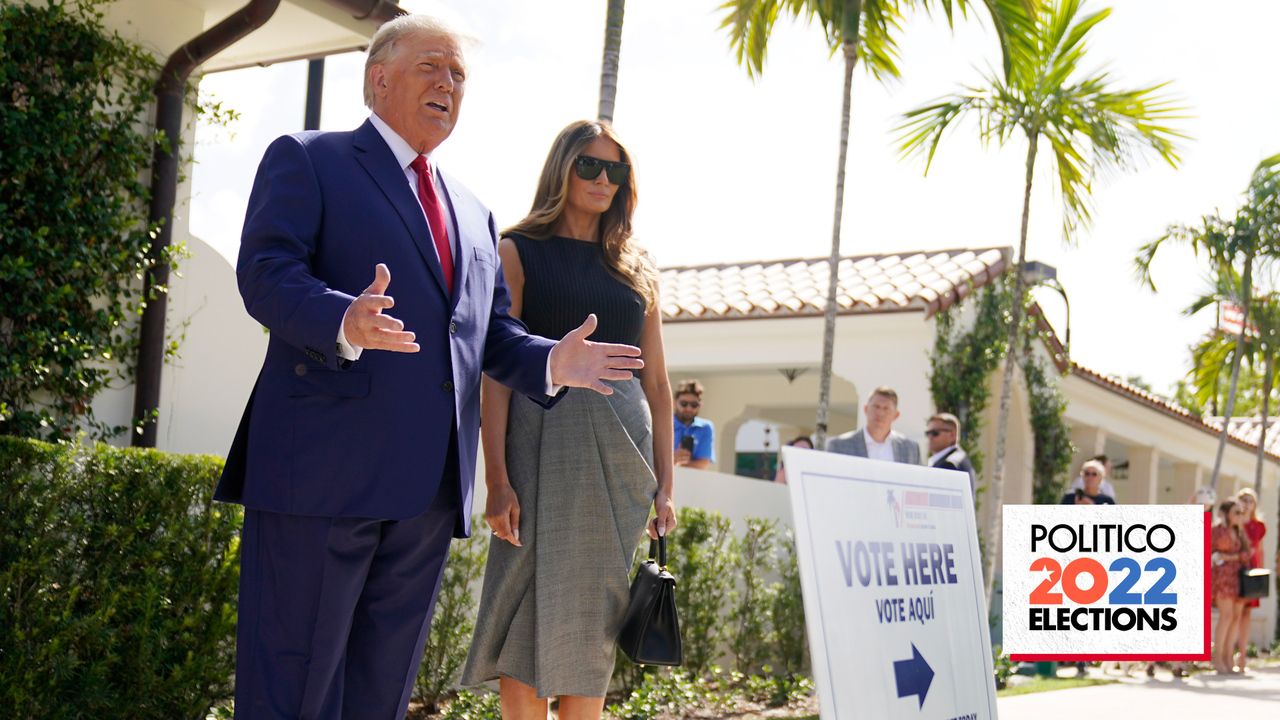 Trump says he voted for DeSantis in the Florida governor’s race