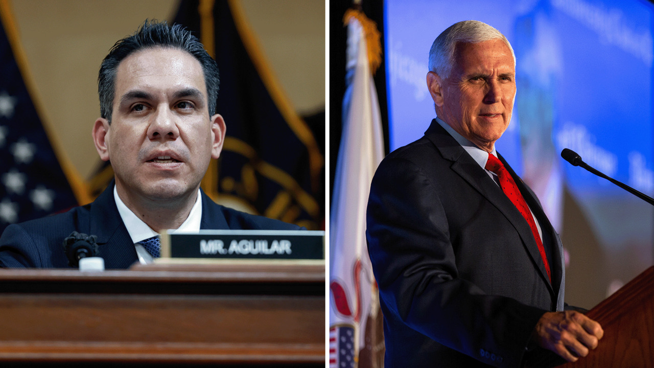 <div>Rep. Aguilar says Pence testimony in Jan. 6 hearing 'isn't off the table'</div>