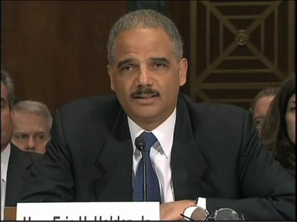 Eric Holder's opening remarks at Fast and Furious hearing POLITICO