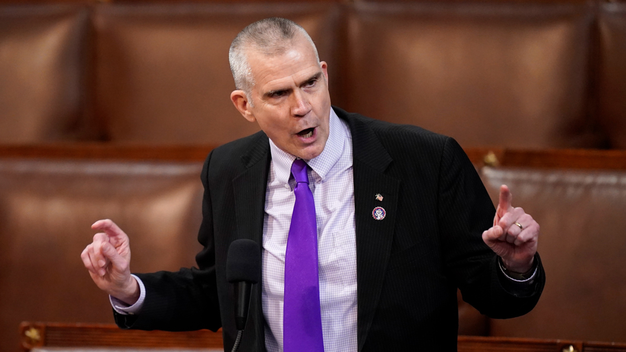<div>GOP Rep. Rosendale's 'Maxine' comment stirs drama during speaker vote</div>