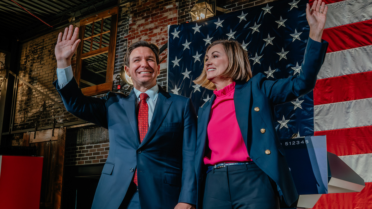 DeSantis, trailing Trump, seeks spark in Iowa with Reynolds endorsement