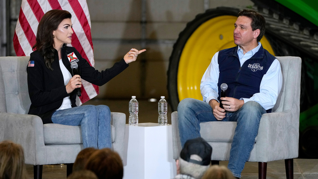 DeSantis talks up fast food, service stations in Iowa relatability tour