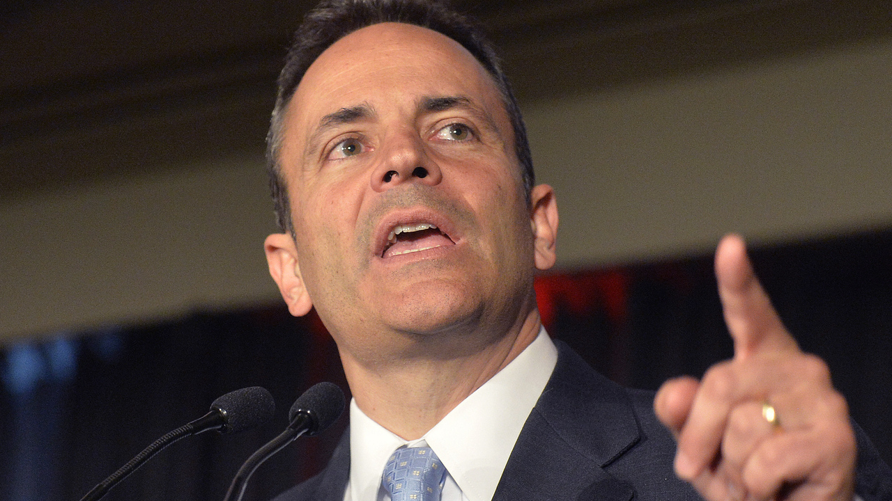 Kentucky governor's race 2015 election results Republican Matt Bevin