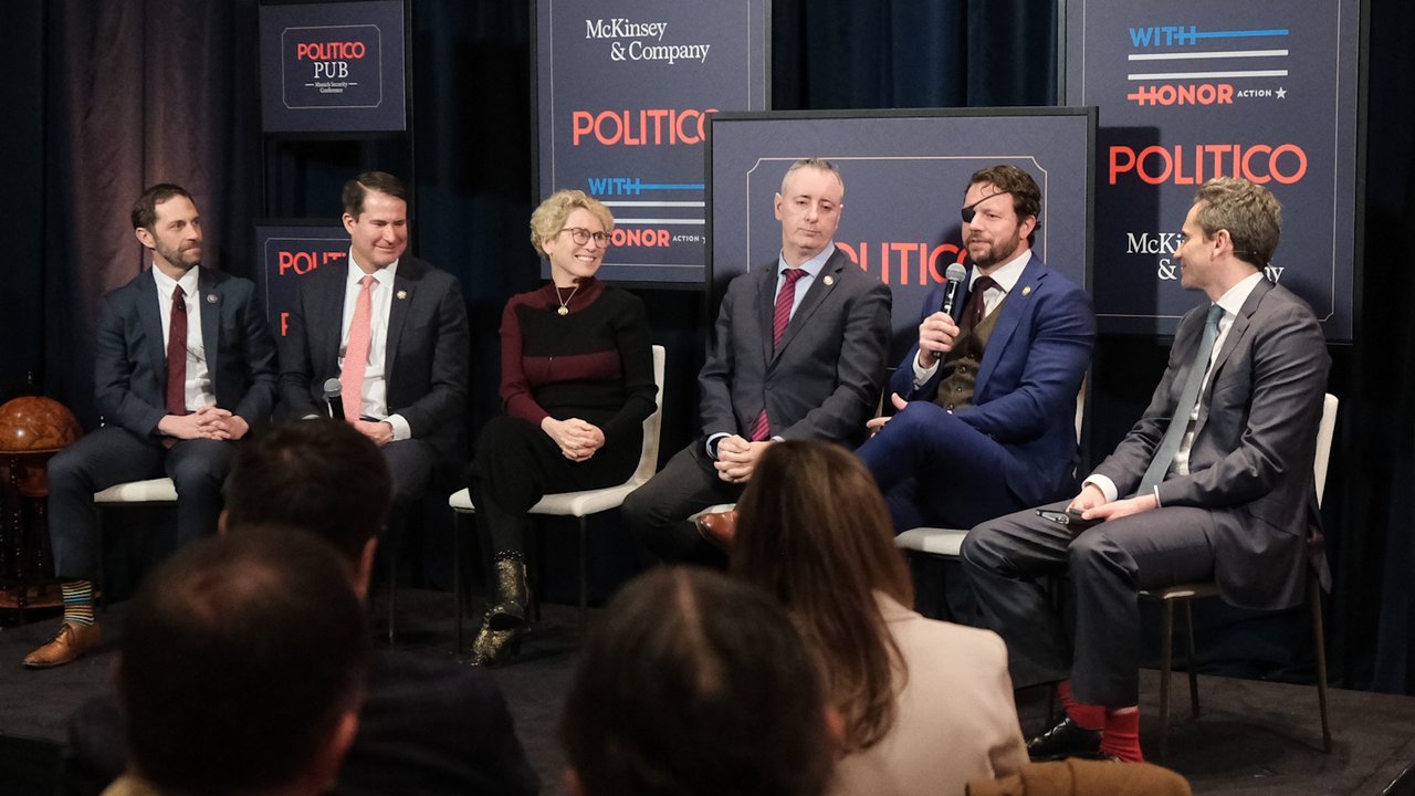 User Panel Congress Full panel with bipartisan members of Congress | POLITICO at Munich ...