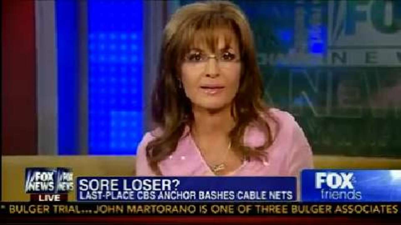 Sarah Palin Back On Fox Attacks Cbs Politico 