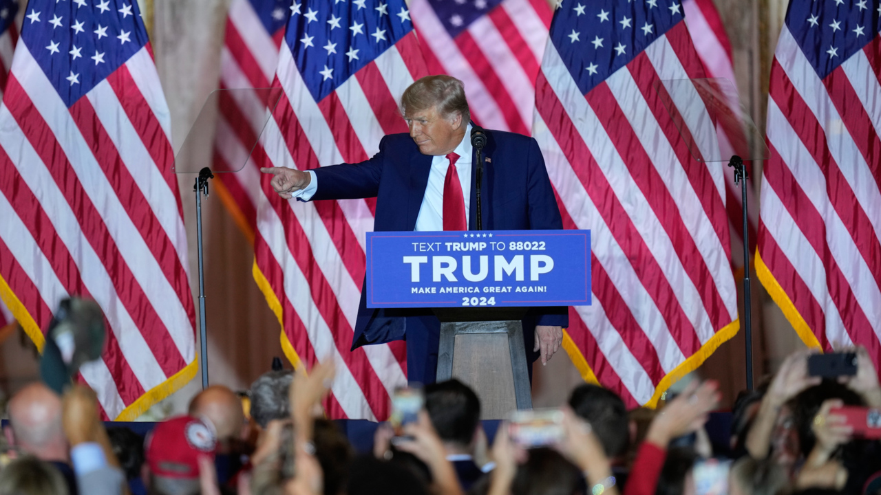 Full video Donald Trump announces 2024 presidential run POLITICO