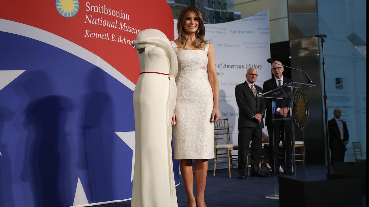 Melania Trump full remarks at Smithsonian dress dedication - POLITICO