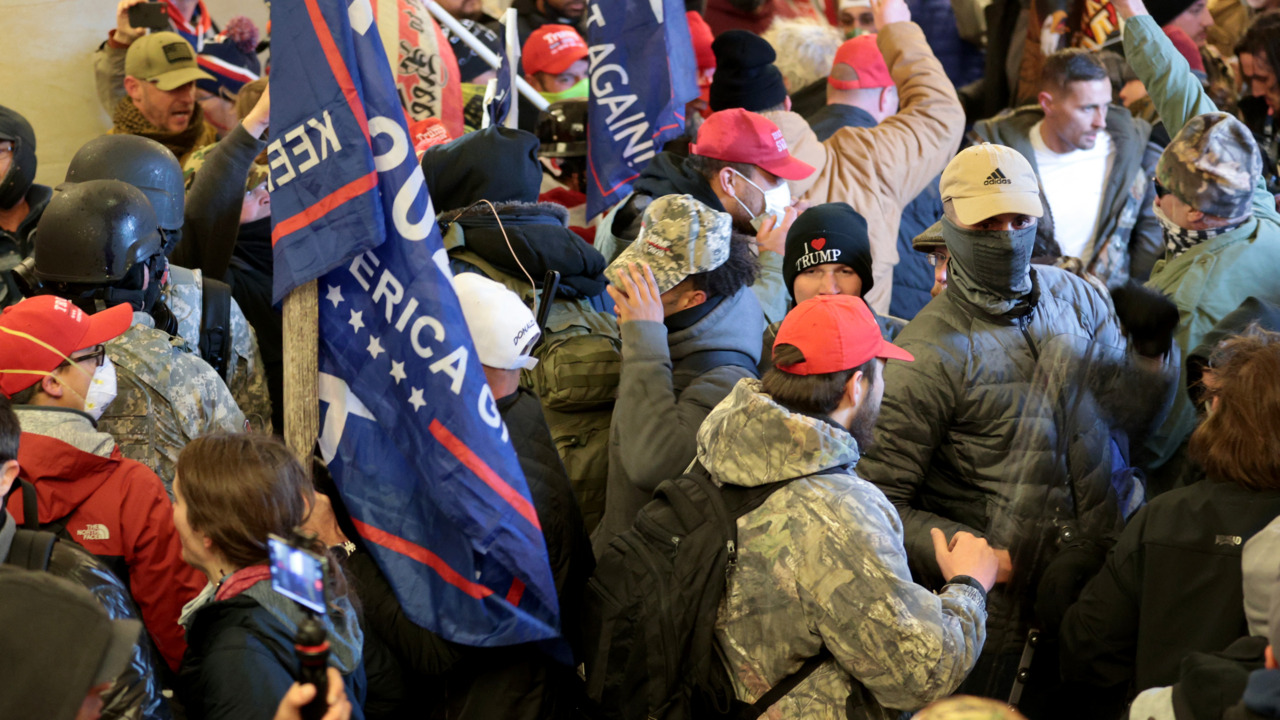 Pence rushed out of Senate chamber as protesters storm Capitol - POLITICO