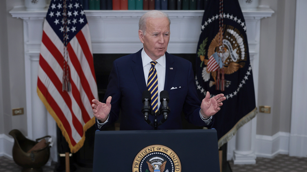 We will not be part of subsidizing Putin&amp;#39;s war&amp;#39;: Biden imposes ban on Russian energy - POLITICO