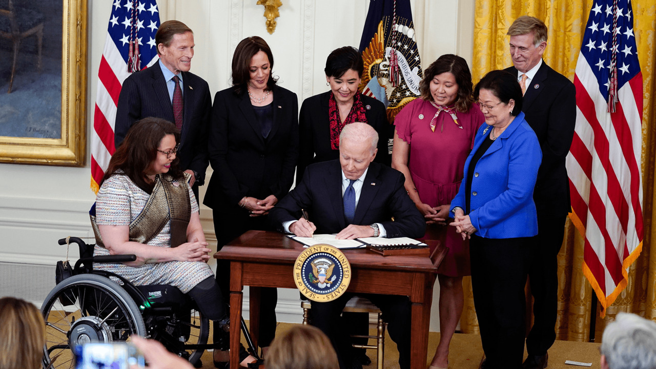 Biden signs anti-Asian hate crimes legislation