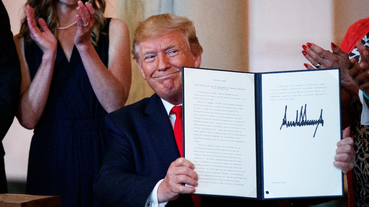 Trump aims at health cost transparency with executive order POLITICO