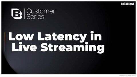 What, How, When: Using Low Latency HLS in Live Streaming