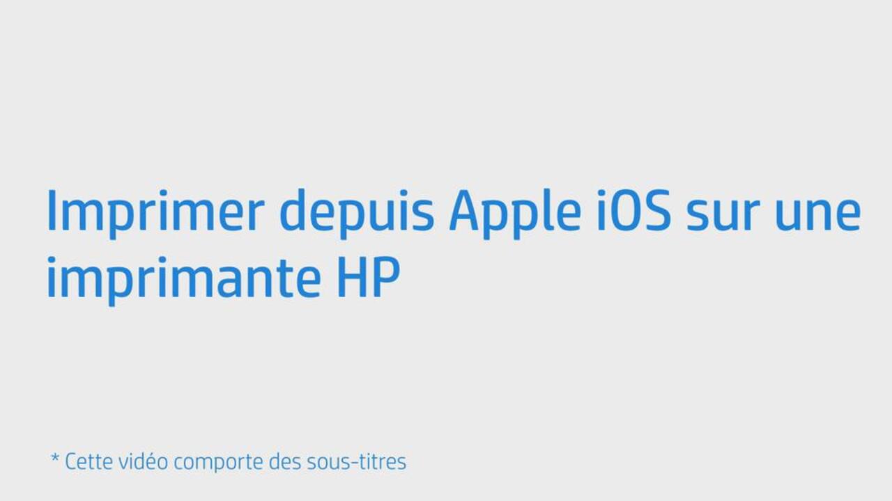 Imprimantes Hp Comment Imprimer Depuis Un Iphone Ipad Ou Ipod