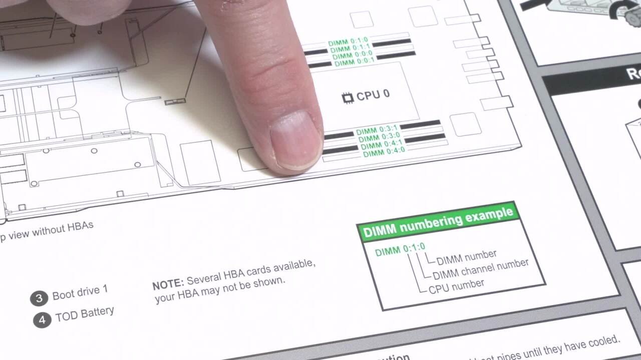 Replacing a node DIMM | HPE