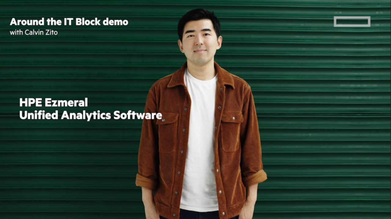 HPE Ezmeral Unified Analytics demo